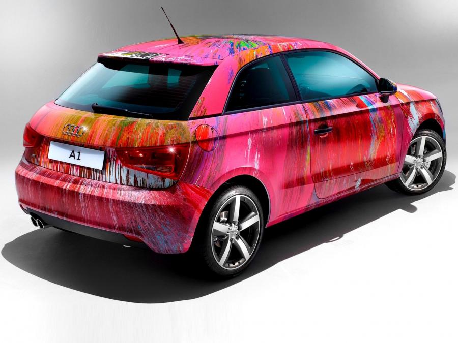  Audi A1 Art Car by Damien Hirst (8X) 2011 года  (фото 1 из 1)